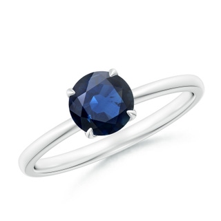 Round AA Blue Sapphire