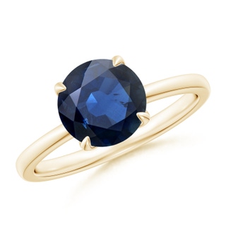 Round AA Blue Sapphire