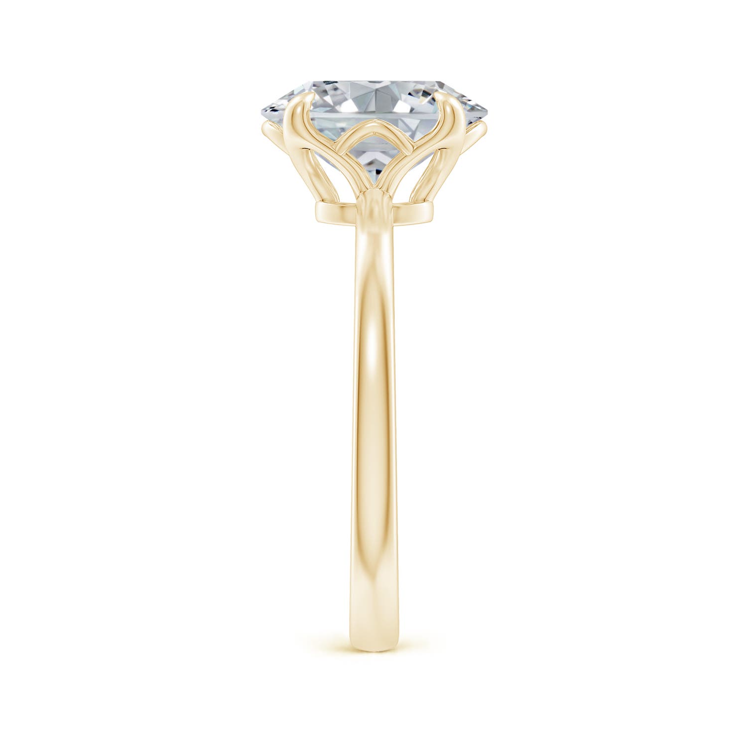 10x8mm HSI2 SR4521D-YG-HSI2-10x8 in Yellow Gold - side 3