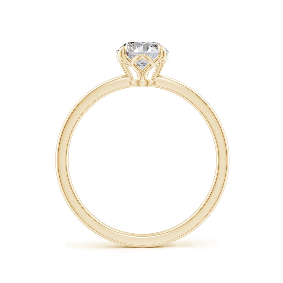 8x6mm IJI1I2 SR4521D-YG-IJI1I2-8x6 in Yellow Gold side 199