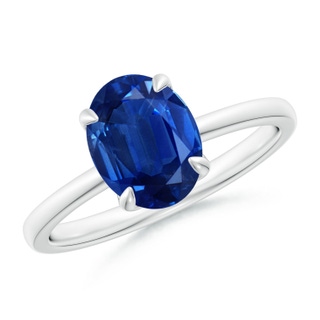 Oval AAA Blue Sapphire