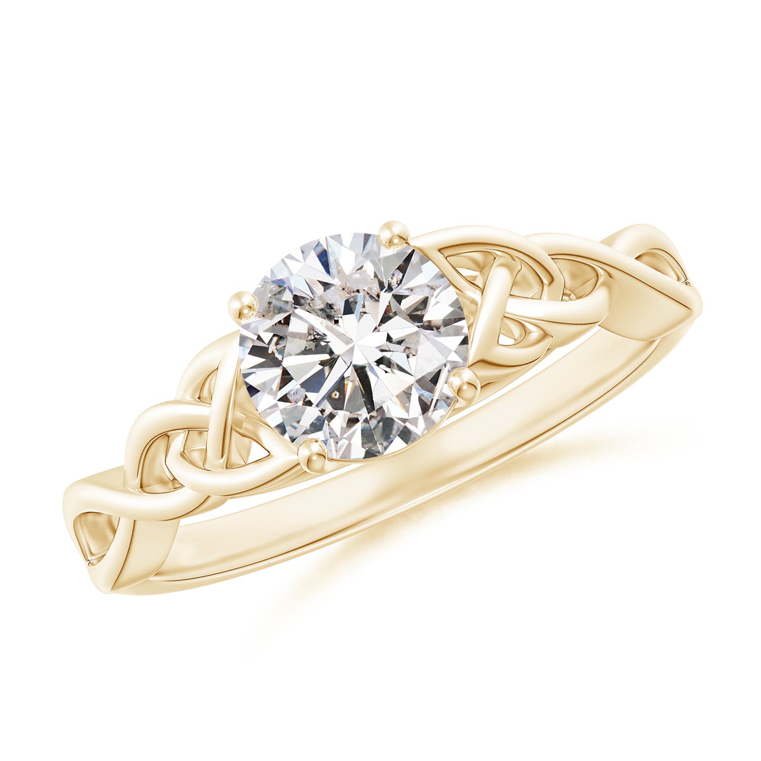 6.4mm IJI1I2 SR4524D-YGE-IJI1I2-6.4 in 18K Yellow Gold