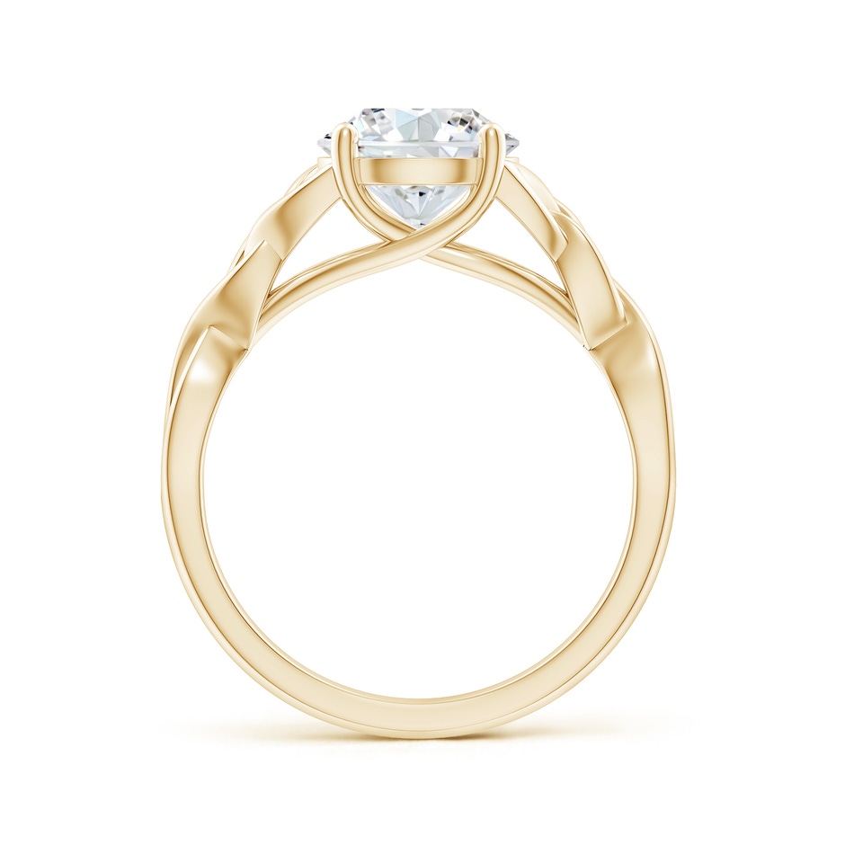 8mm GVS2 SR4524D-YG-GVS2-8 in Yellow Gold side 199