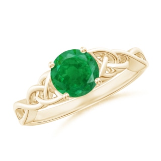 Round AA Emerald