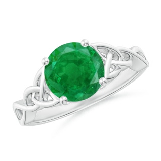 Round AA Emerald