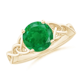 Round AA Emerald