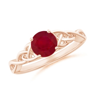 Round AA Ruby