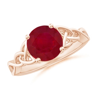 Round AA Ruby