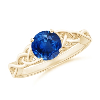 Round AAA Blue Sapphire