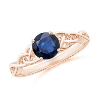 Round AA Blue Sapphire