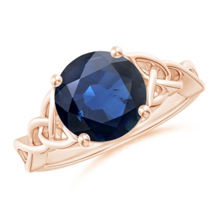 Round AA Blue Sapphire