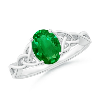 Oval AAAA Emerald