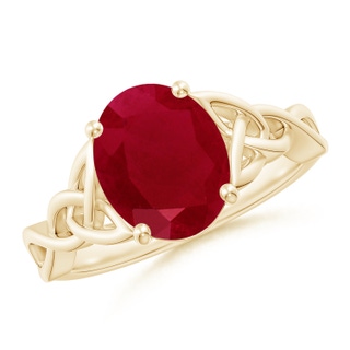 Oval AA Ruby