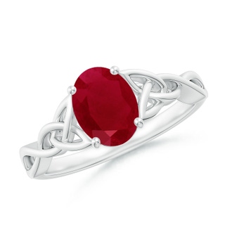 Oval AA Ruby