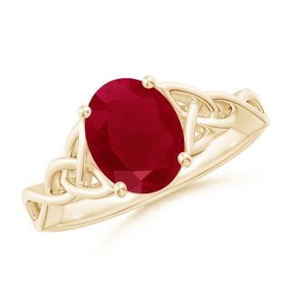 Oval AA Ruby
