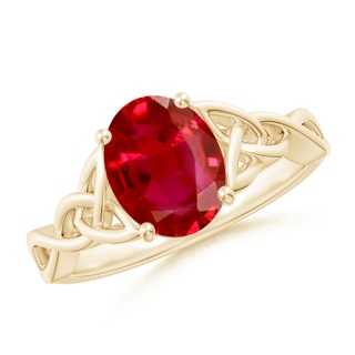 Oval AAA Ruby