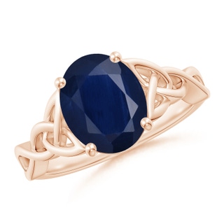 Oval A Blue Sapphire