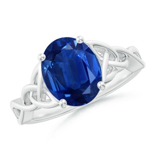 Oval AAA Blue Sapphire