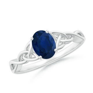Oval AA Blue Sapphire