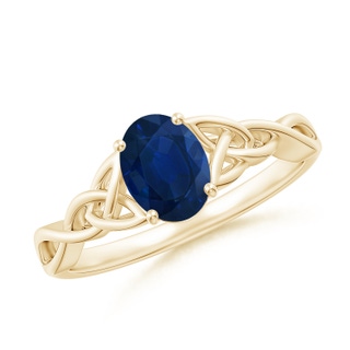 Oval AA Blue Sapphire