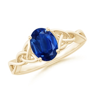 Oval AAA Blue Sapphire