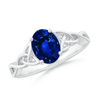 Oval AAAA Blue Sapphire