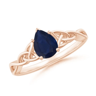 Pear A Blue Sapphire