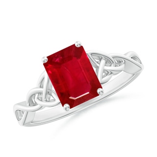 Emerald Cut AAA Ruby