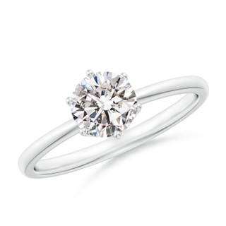 5.9mm IJI1I2 Round Diamond Solitaire Classic Engagement Ring in P950 Platinum