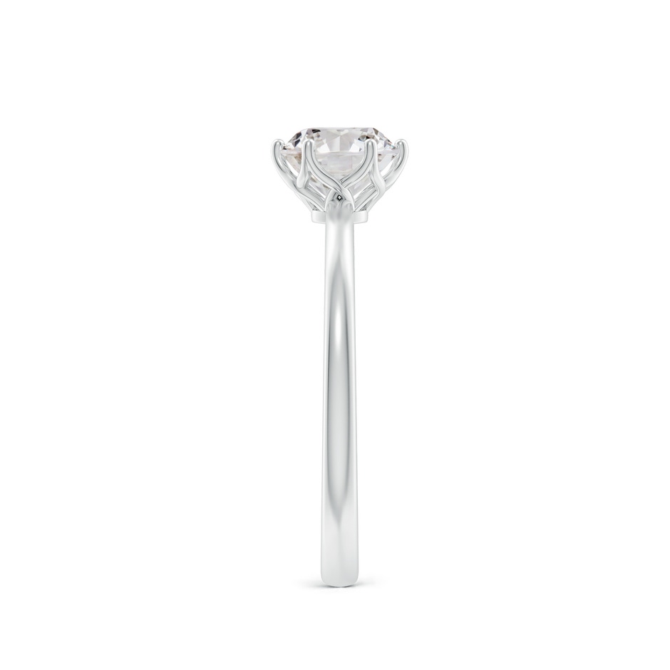 5.9mm IJI1I2 Round Diamond Solitaire Classic Engagement Ring in White Gold side 299