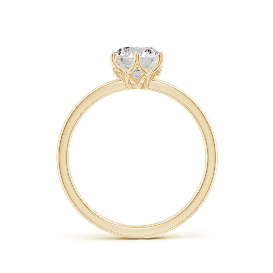 6.4mm IJI1I2 Round Diamond Solitaire Classic Engagement Ring in Yellow Gold side 199