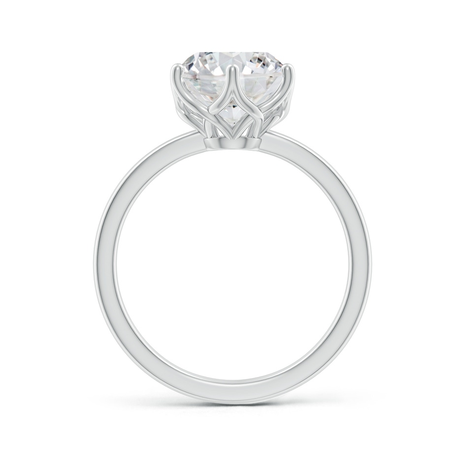 9.2mm HSI2 Round Diamond Solitaire Classic Engagement Ring in White Gold side 199