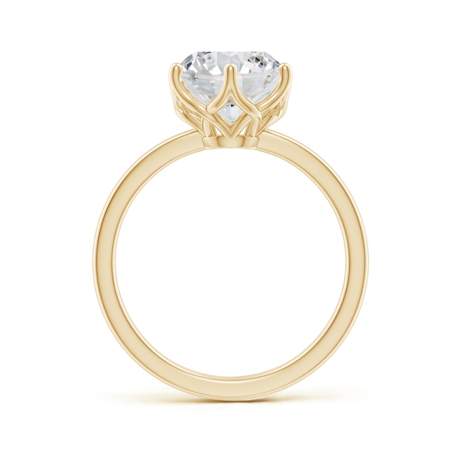 9.2mm HSI2 Round Diamond Solitaire Classic Engagement Ring in Yellow Gold side 199