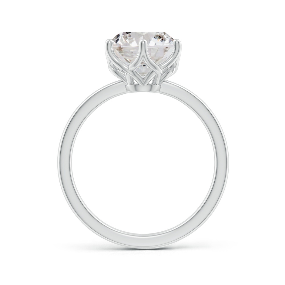 9.2mm IJI1I2 Round Diamond Solitaire Classic Engagement Ring in P950 Platinum side 199