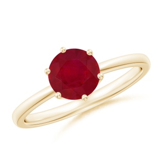 Round AA Ruby