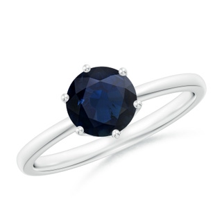 Round A Blue Sapphire