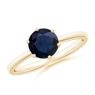 Round A Blue Sapphire