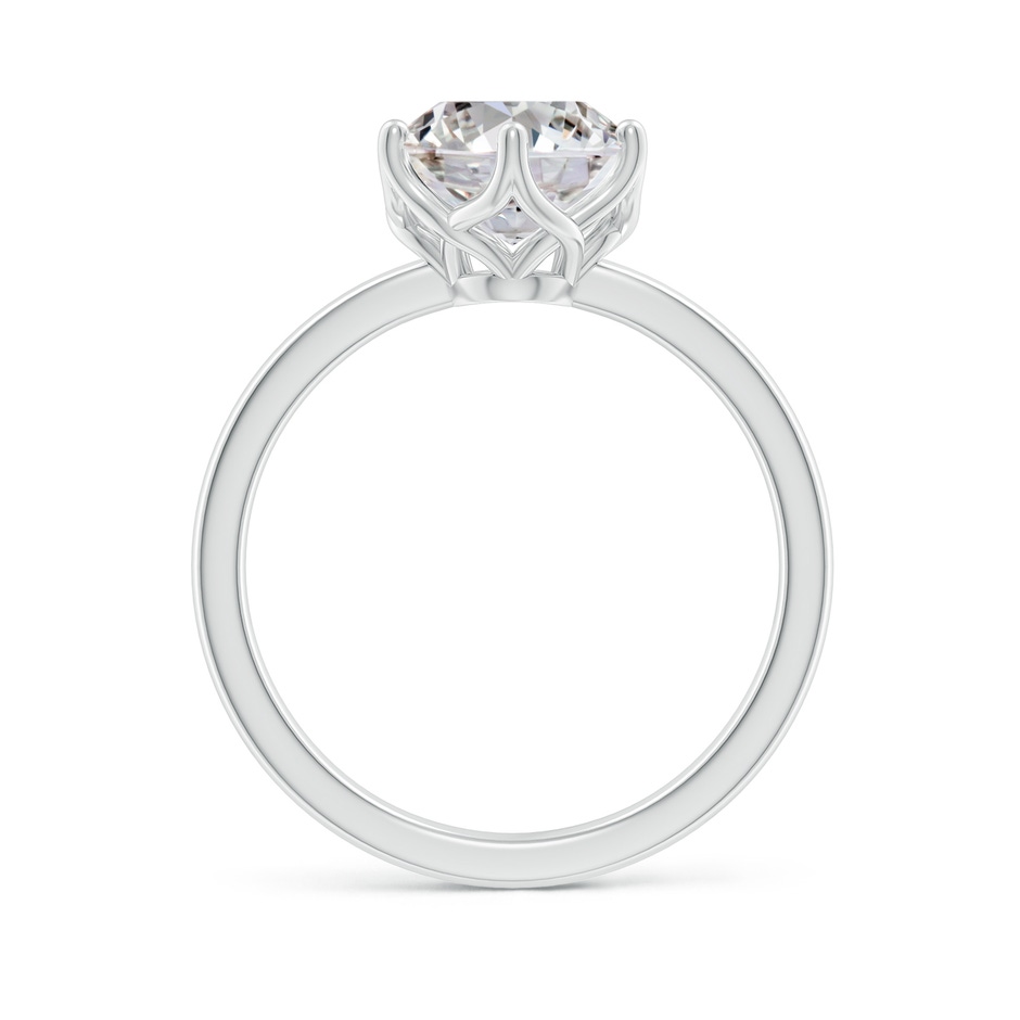 10x8mm IJI1I2 Oval Diamond Solitaire Classic Engagement Ring in P950 Platinum side 199
