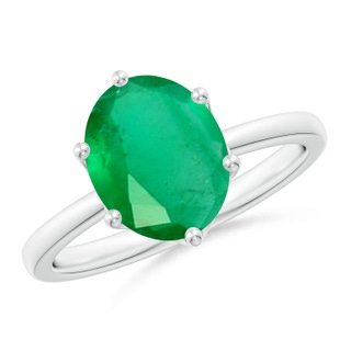 Oval A Emerald