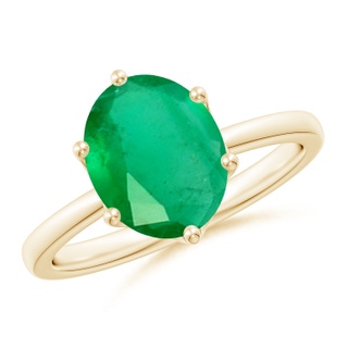 Oval A Emerald