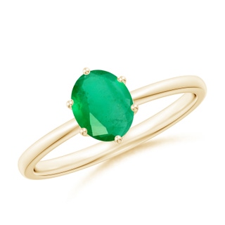 Oval A Emerald
