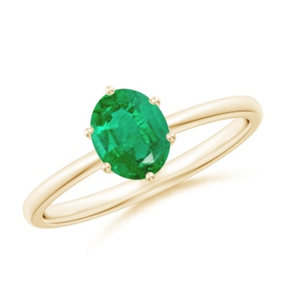Oval AA Emerald