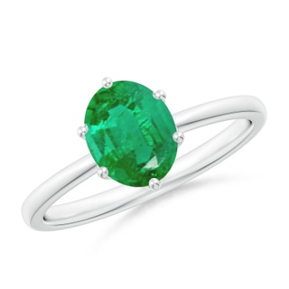 Oval AA Emerald