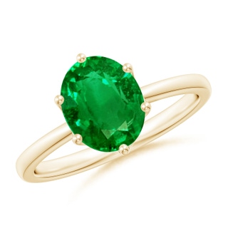 Oval AAAA Emerald