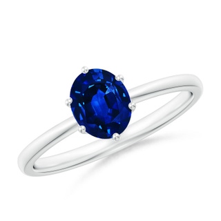 Oval AAAA Blue Sapphire