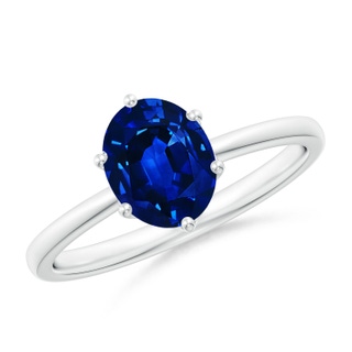 Oval AAAA Blue Sapphire