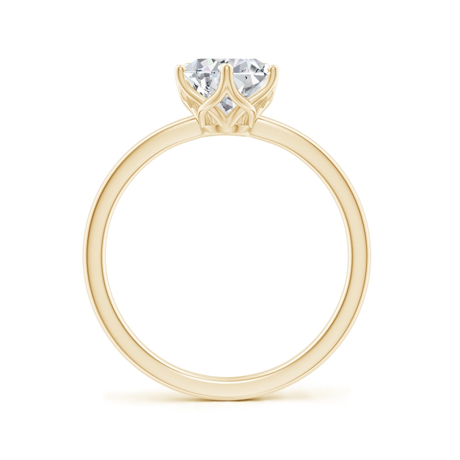 9x7mm HSI2 Pear-Shaped Diamond Solitaire Classic Engagement Ring in Yellow Gold side 199