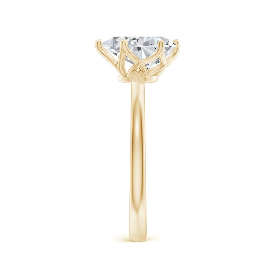 9x7mm HSI2 Pear-Shaped Diamond Solitaire Classic Engagement Ring in Yellow Gold side 299