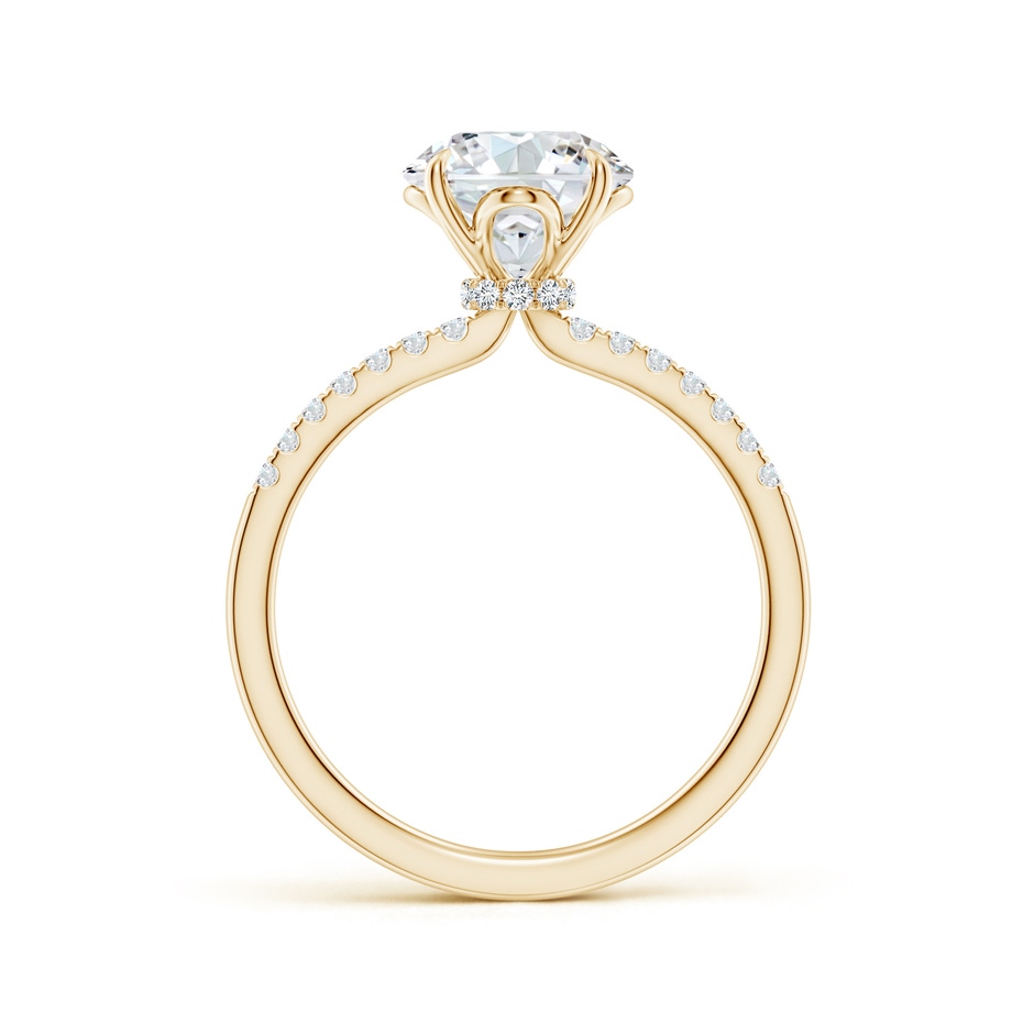 8mm GVS2 SR4532D-YG-GVS2-8 in Yellow Gold side 199