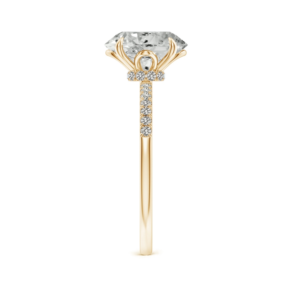 10x8mm KI3 SR4533D-YG-KI3-10x8 in Yellow Gold side 299